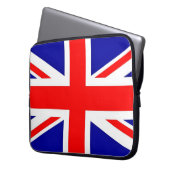 Flagge der Union Laptopschutzhülle (Vorderseite Links)