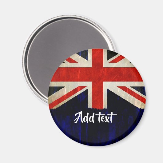 Flagge der Union Magnet (Vorderseite/Rückseite)