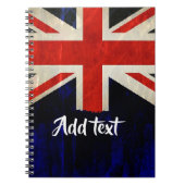 Flagge der Union Notizblock (Vorderseite)