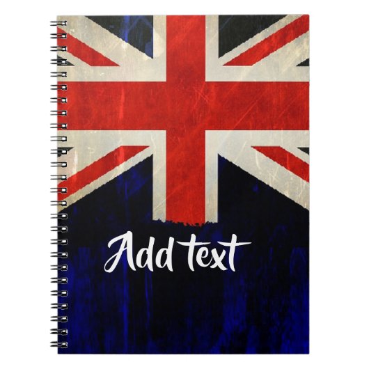 Flagge der Union Notizblock (Vorderseite)