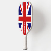 Flagge der Union - Personalisiert Pickleball Schläger (Links)