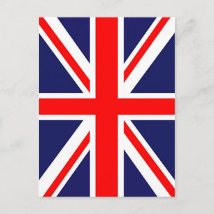 Flagge der Union Postkarte