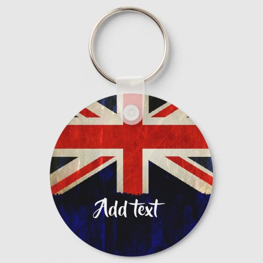 Flagge der Union Schlüsselanhänger (Vorderseite)