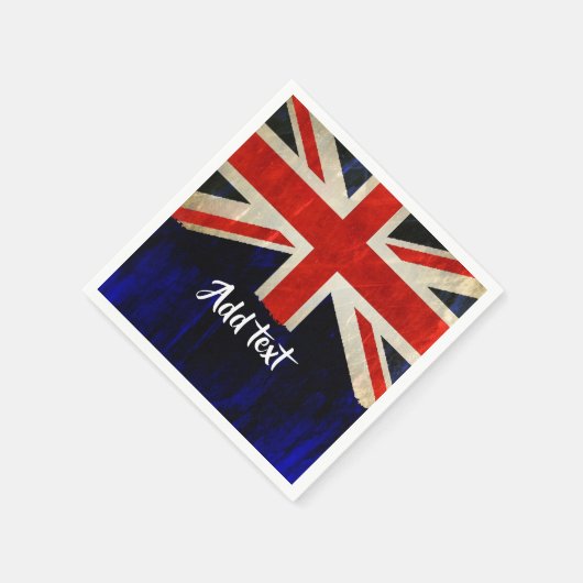 Flagge der Union Serviette (Ecke)