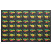 Flagge der US-Jungfrau, Rasta, Gelbrot Stoff (Fat Quarter (45,7 x 55,9 cm))