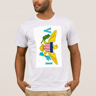 Flagge der US-Jungfrau T-Shirt