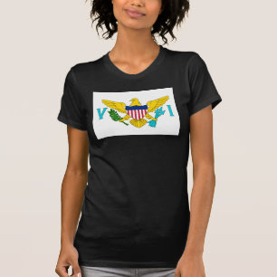 Flagge der US-Jungfrau T-Shirt