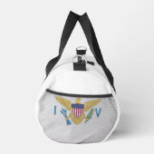 Flagge der US-Jungfrauen Duffle Bag (Rechts)