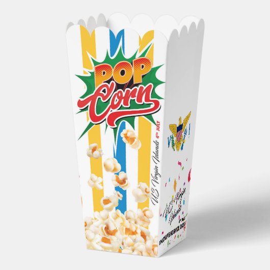 Flagge der US-Jungfrauen Geschenkschachtel (Vorderseite)