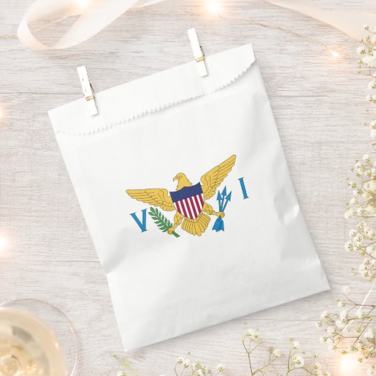 Flagge der US-Jungfrauen Geschenktütchen (Ausgeschnitten)