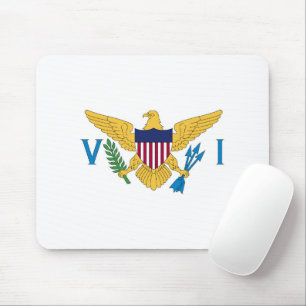 Flagge der US-Jungfrauen Mousepad