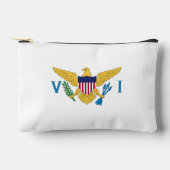 Flagge der US-Jungfrauen Zubehörtasche (Vorderseite)