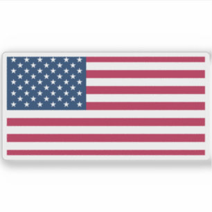Flagge der USA (1960-heute) Aufkleber