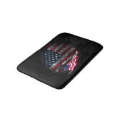 Flagge der USA Badematte (Schrägansicht)