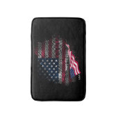 Flagge der USA Badematte (Vorderseite Vertikal)