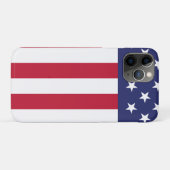 Flagge der USA Case-Mate iPhone Hülle (Rückseite (Horizontal))