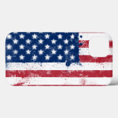 Flagge der USA Case-Mate iPhone Hülle (Rückseite (Horizontal))