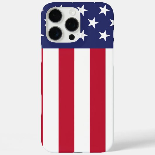 Flagge der USA Case-Mate iPhone Hülle (Rückseite)