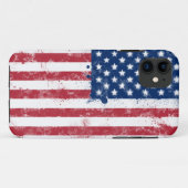 Flagge der USA Case-Mate iPhone Hülle (Rückseite (Horizontal))
