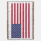 Flagge der USA Decke (Vorderseite Vertikal)