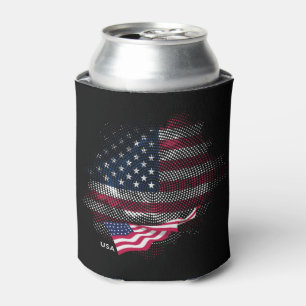Flagge der USA Dosenkühler