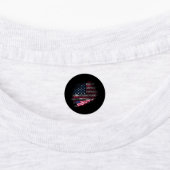 Flagge der USA Etiketten (Befestigt)