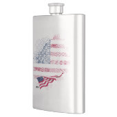 Flagge der USA Flachmann (Links)
