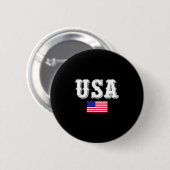 Flagge der USA - Flagge - Amerika - Amerika - Amer Button (Vorne & Hinten)