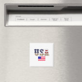 Flagge der USA - Flagge - Amerika - Amerika - Amer Magnet (In Situ (Geschirrspüler))
