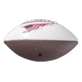 Flagge der USA Football (Gedreht 270)