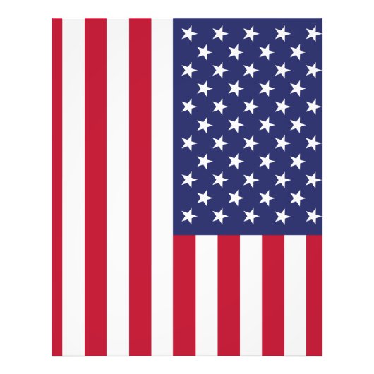 Flagge der USA Fotodruck (Vorne)