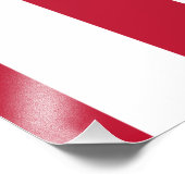 Flagge der USA Fotodruck (Ecke)