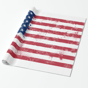 Flagge der USA Geschenkpapier