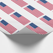 Flagge der USA Geschenkpapier (Ecke)