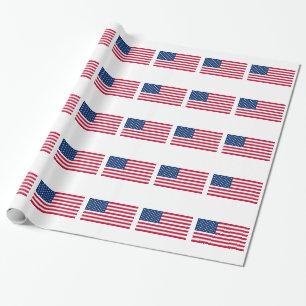 Flagge der USA Geschenkpapier