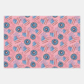 Flagge der USA Geschenkpapier Set (Vorderseite 2)