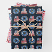Flagge der USA Geschenkpapier Set (Beispiel)