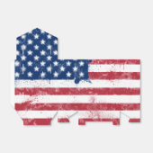 Flagge der USA Geschenkschachtel (Ungefaltet)