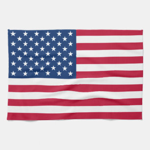 Flagge der USA Geschirrtuch