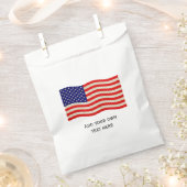 Flagge der USA - grungy Geschenktütchen (Ausgeschnitten)