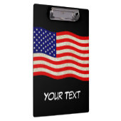 Flagge der USA - grungy Klemmbrett (Rechts)