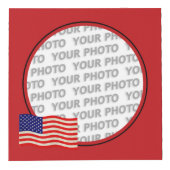 Flagge der USA - grungy Würfel (Rechts)