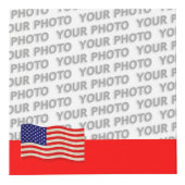 Flagge der USA - grungy Würfel (Rechts)