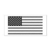 Flagge der USA Gummistempel (Prägung)