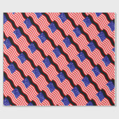 Flagge der USA - Ihre Ideen Geschenkpapier (Flach)
