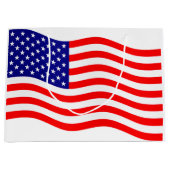 Flagge der USA - Ihre Ideen Große Geschenktüte (Vorderseite)