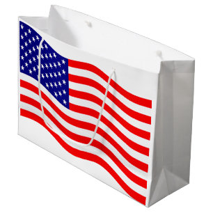 Flagge der USA - Ihre Ideen Große Geschenktüte