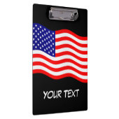 Flagge der USA - Ihre Ideen Klemmbrett (Rechts)