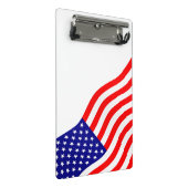 Flagge der USA - Ihre Ideen Mini Klemmbrett (Schrägansicht)