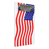 Flagge der USA - Ihre Ideen Mini Klemmbrett (Schrägansicht)